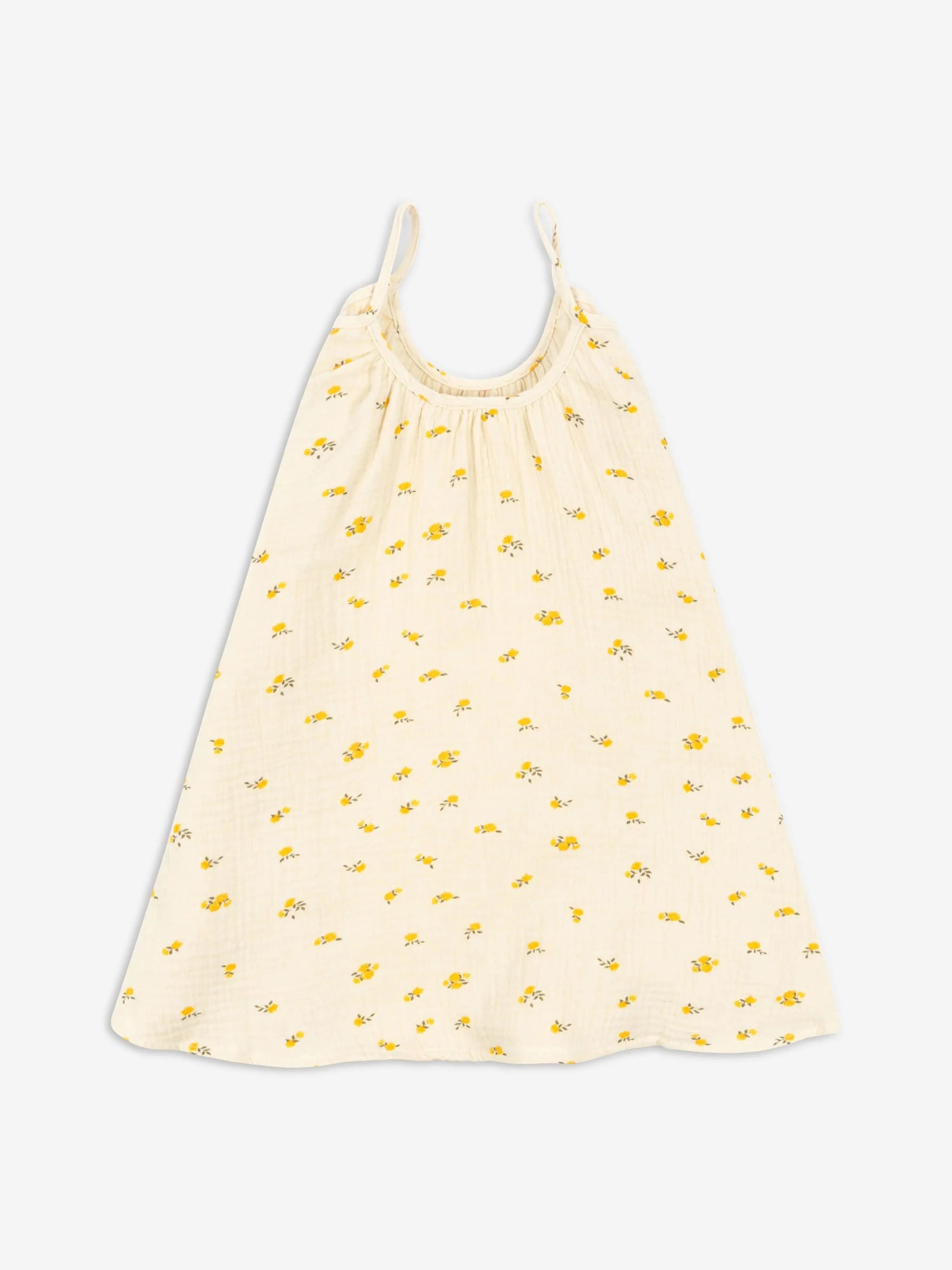 Konges Sl?jd Girls Coco Sun Dress in Beige