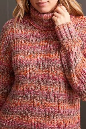 Long Sleeve Sweater In Ginger
