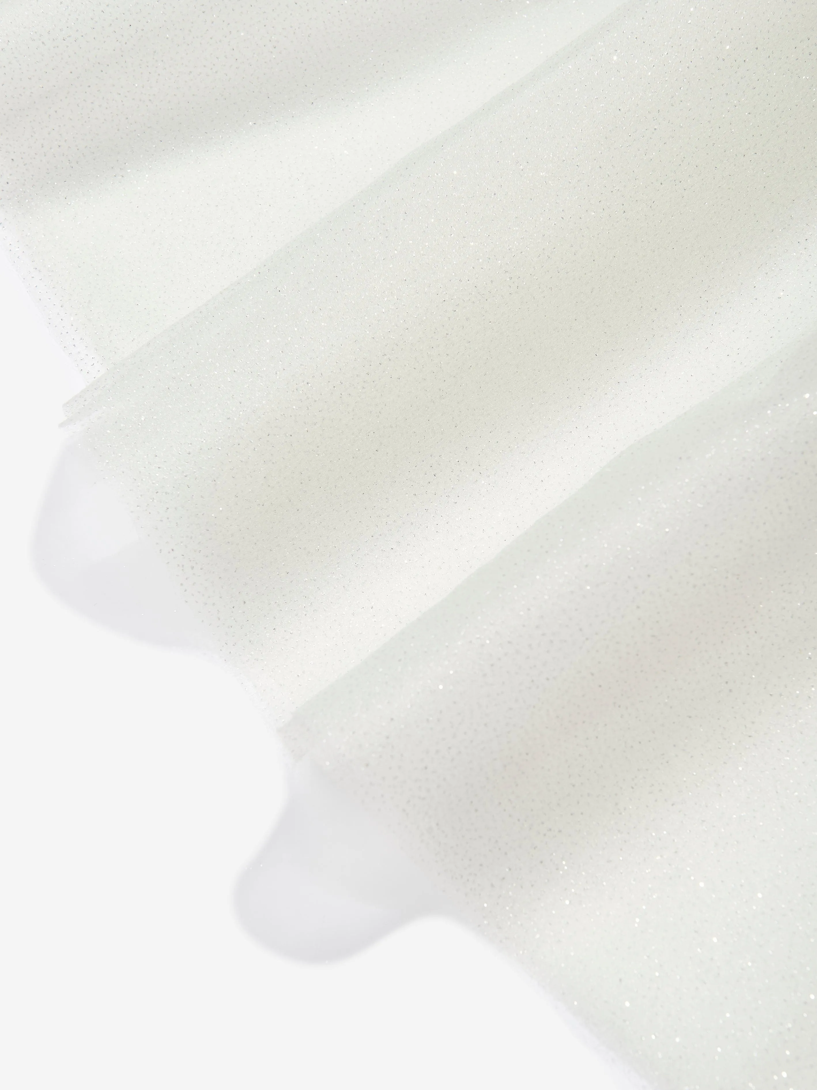 Mama Luma Girls Long Tulle Skirt in White