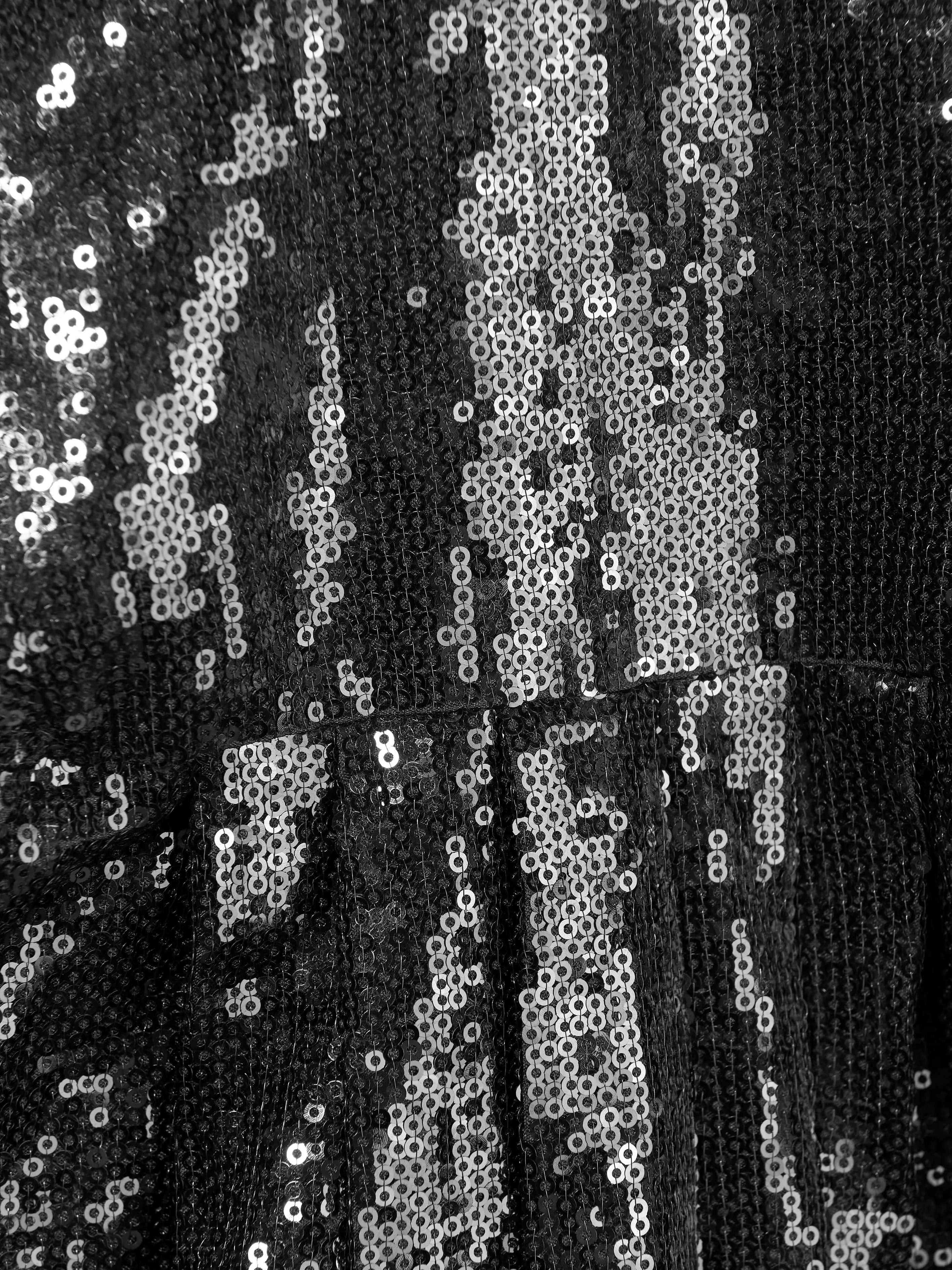 MARC JACOBS Girls Sequinned Occasion Dress in Black