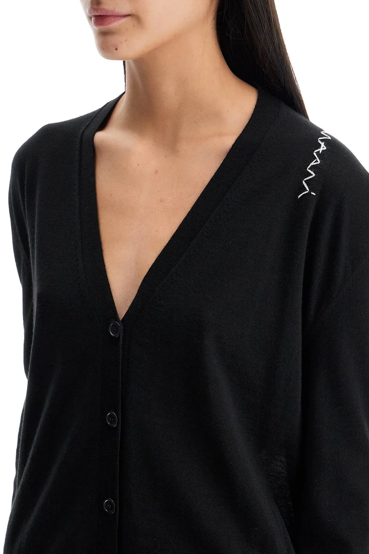 Marni Women's Wool And Silk Blend Cardigan