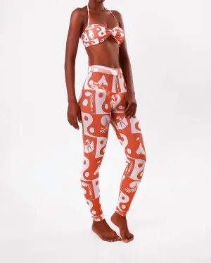 Matilda Legging Tulle In Kozmo Peach