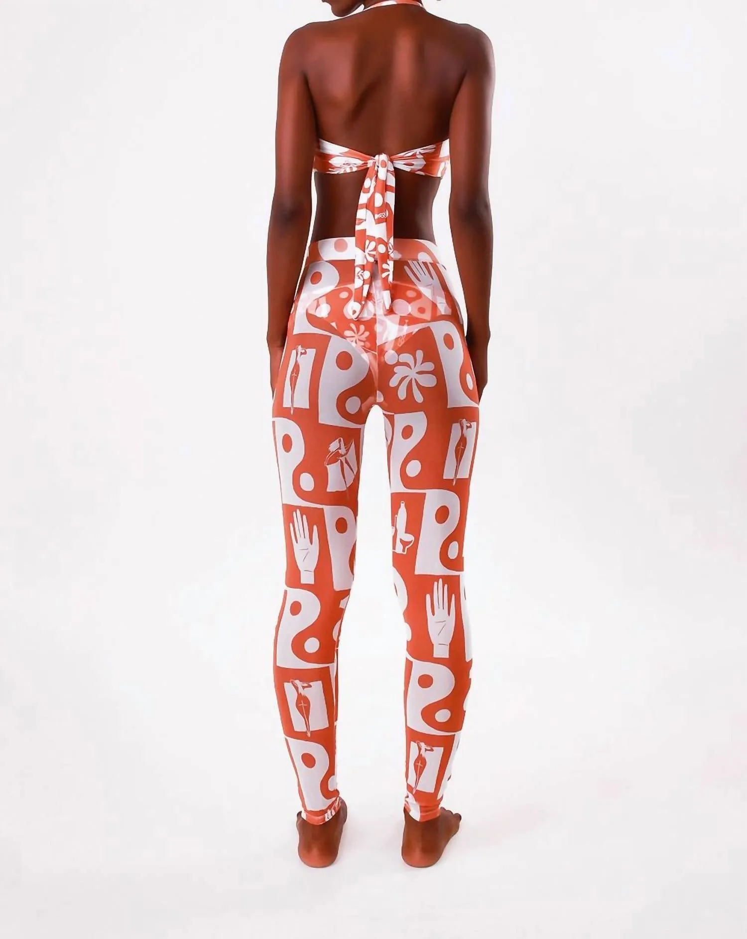 Matilda Legging Tulle In Kozmo Peach
