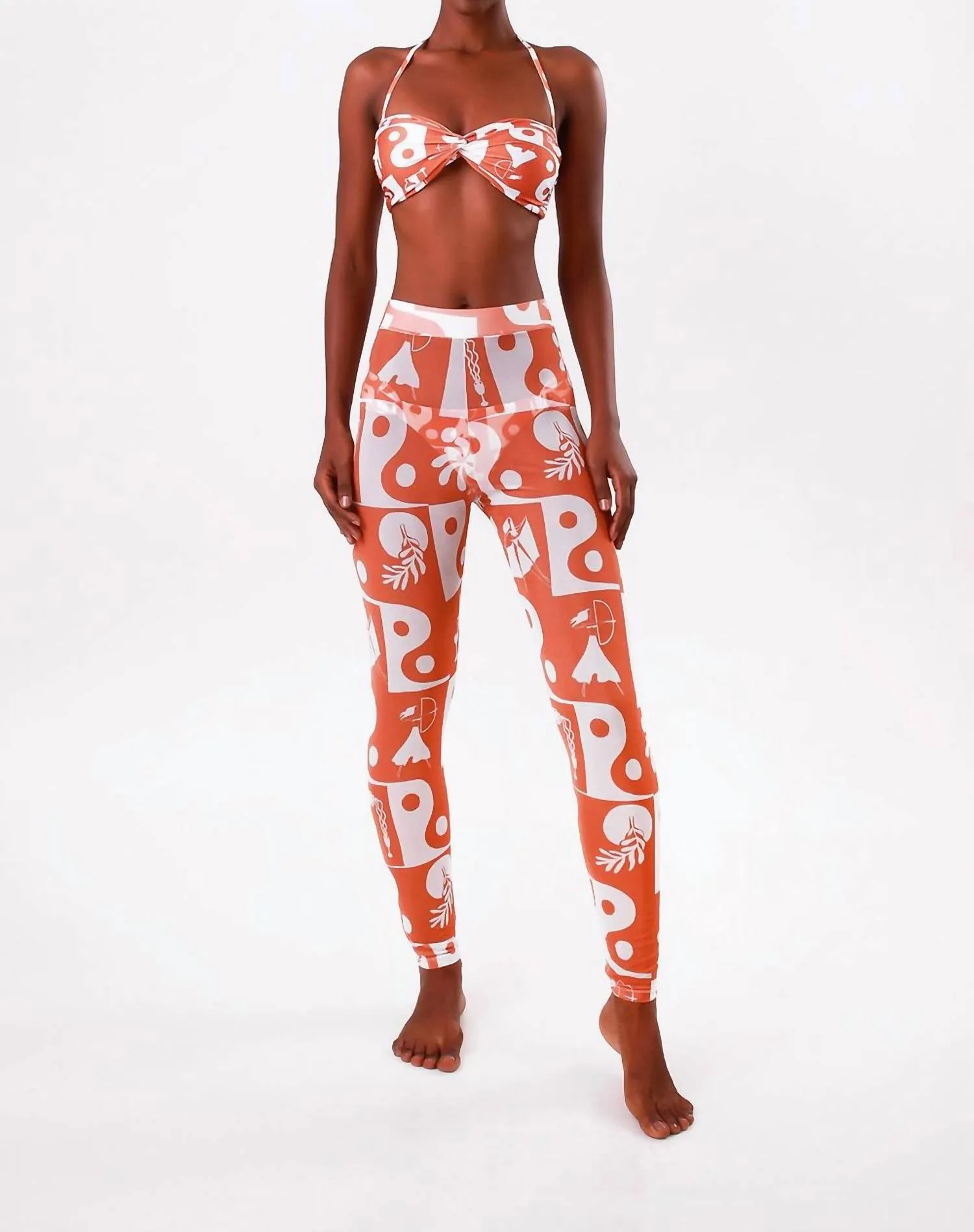 Matilda Legging Tulle In Kozmo Peach