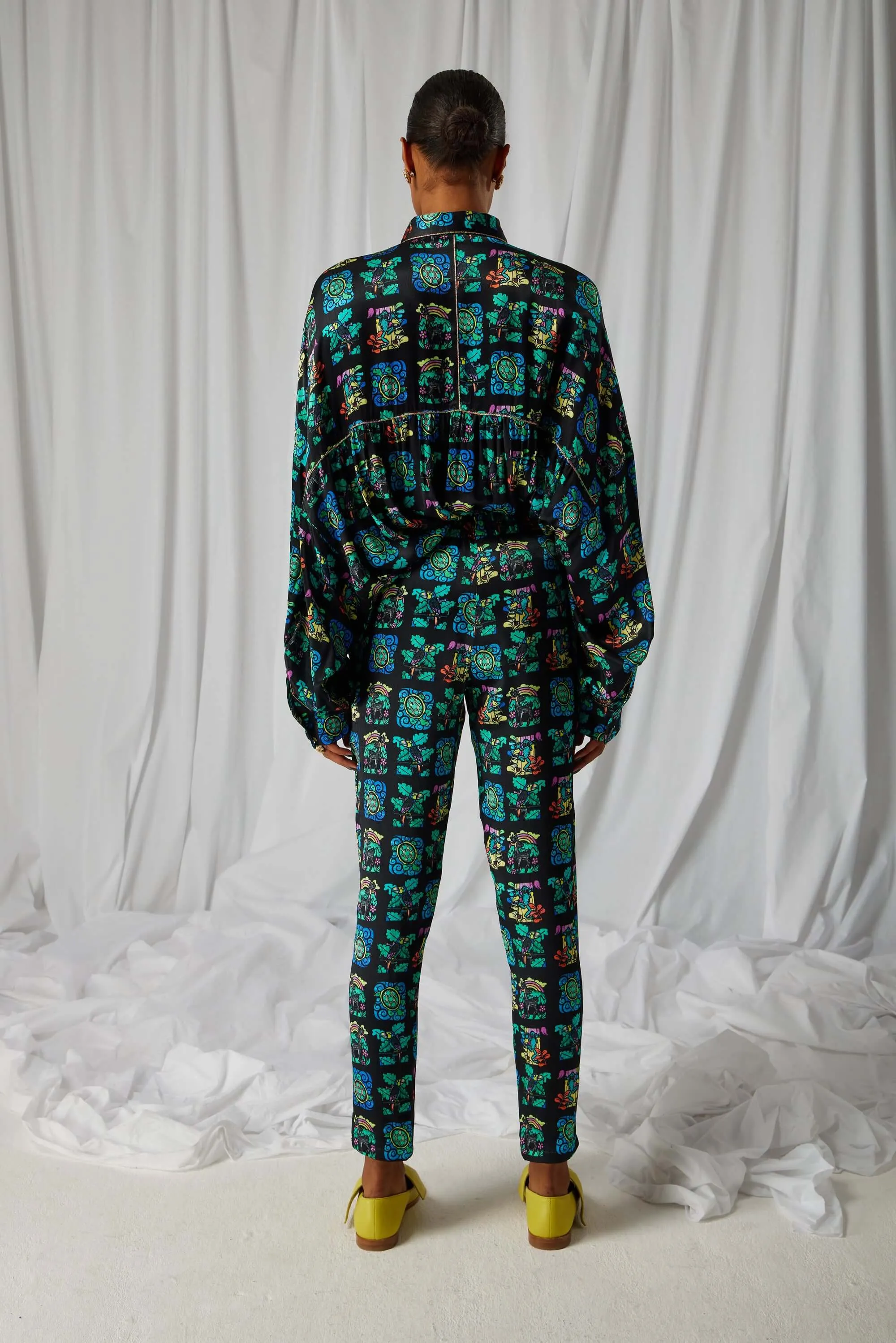 Melchior pants in Moonlight print