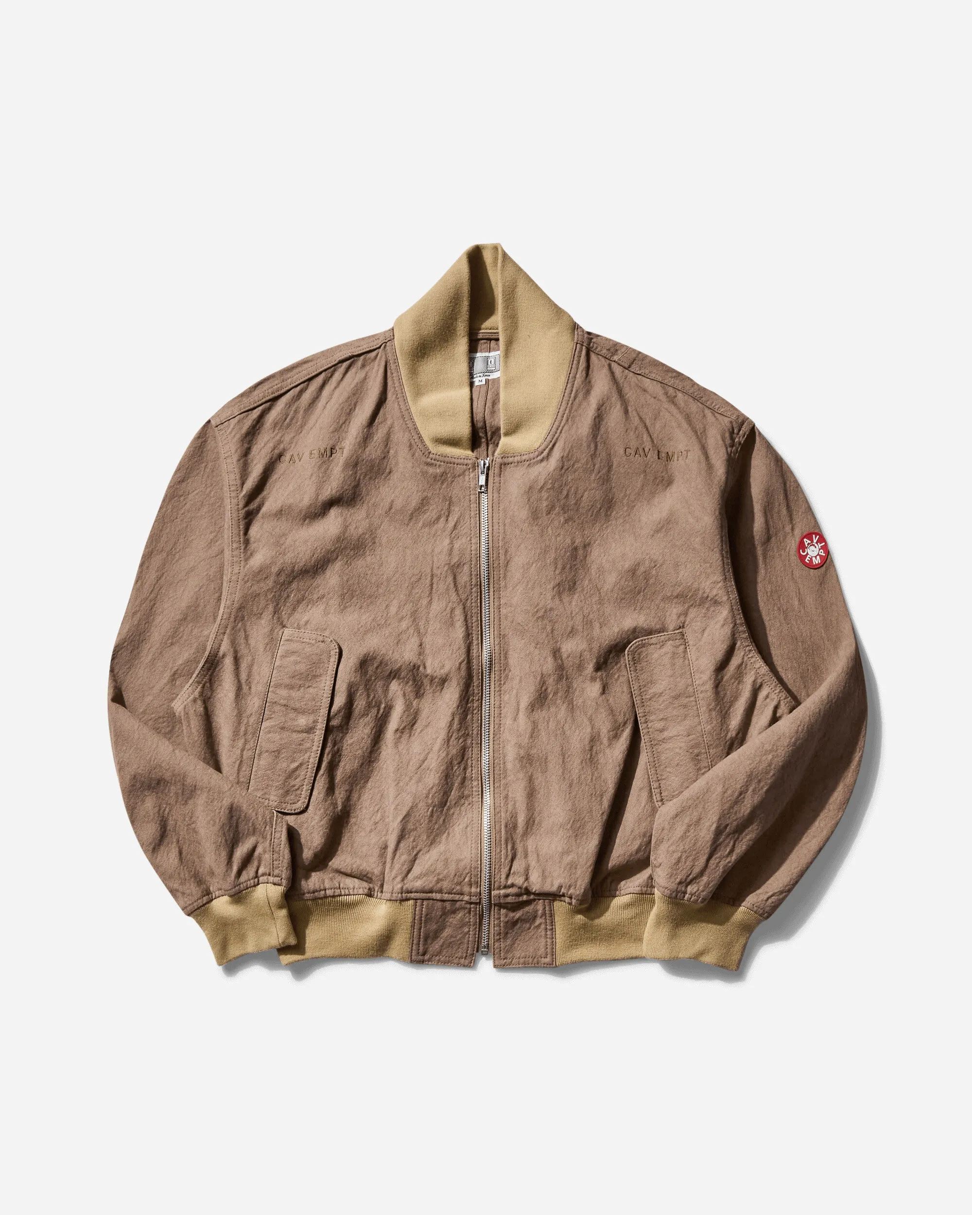 Men's Canvas Zip Jacket Brown