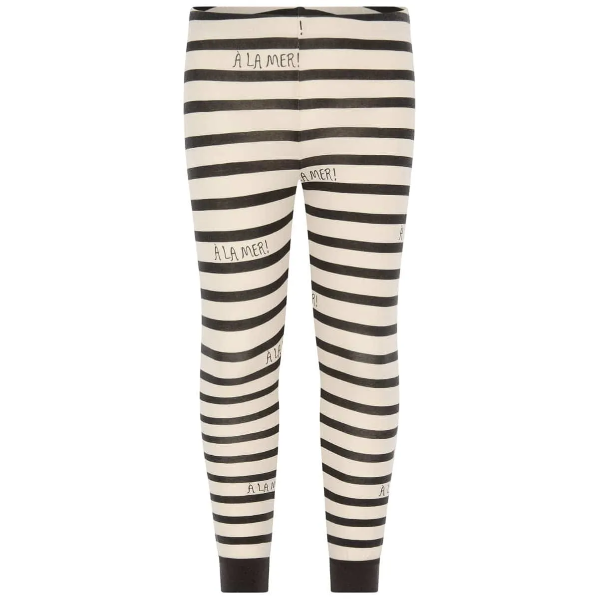 Mini Rodini Kids Cotton Striped Leggings