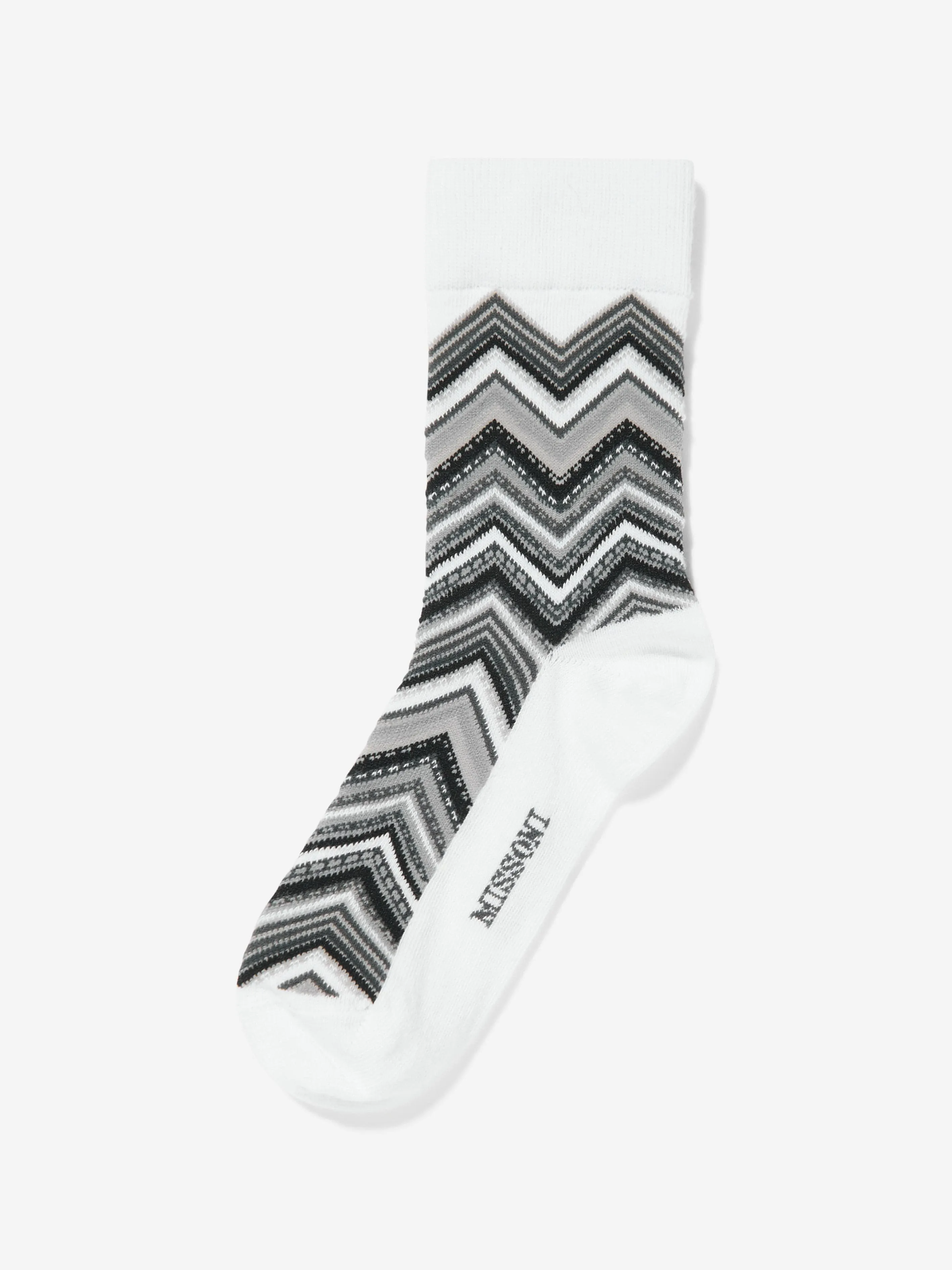 Missoni Kids Zigzag Socks in Black