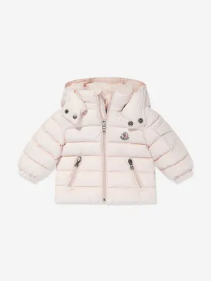 Moncler Enfant Baby Girls Down Padded Jules Jacket in Pink