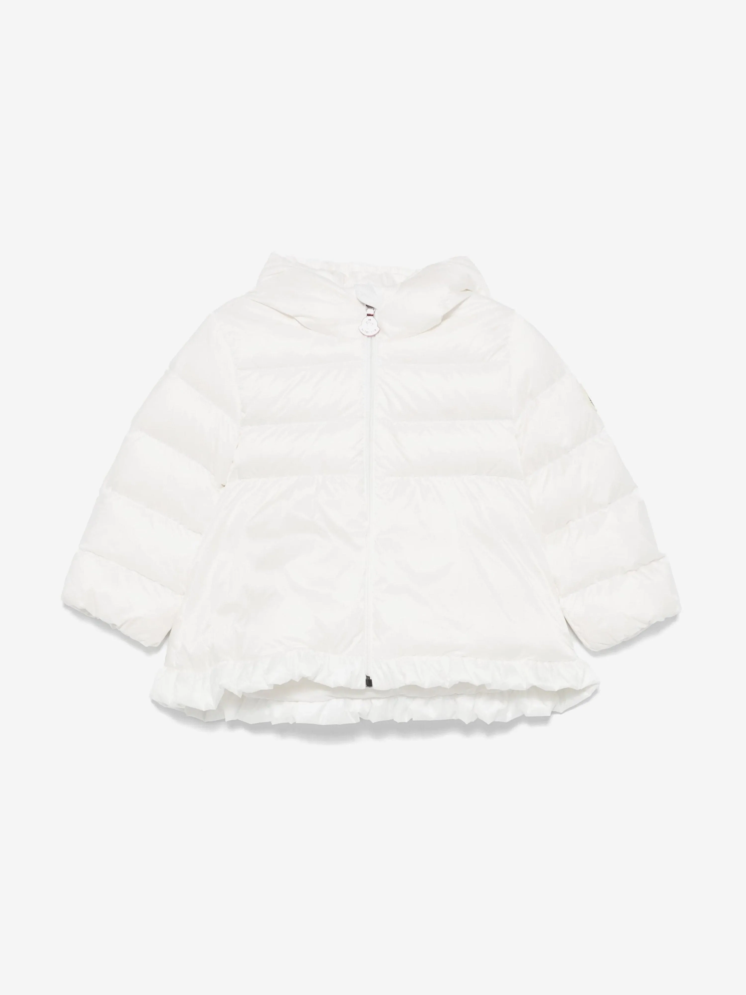Moncler Enfant Baby Girls Down Padded Odile Jacket in White