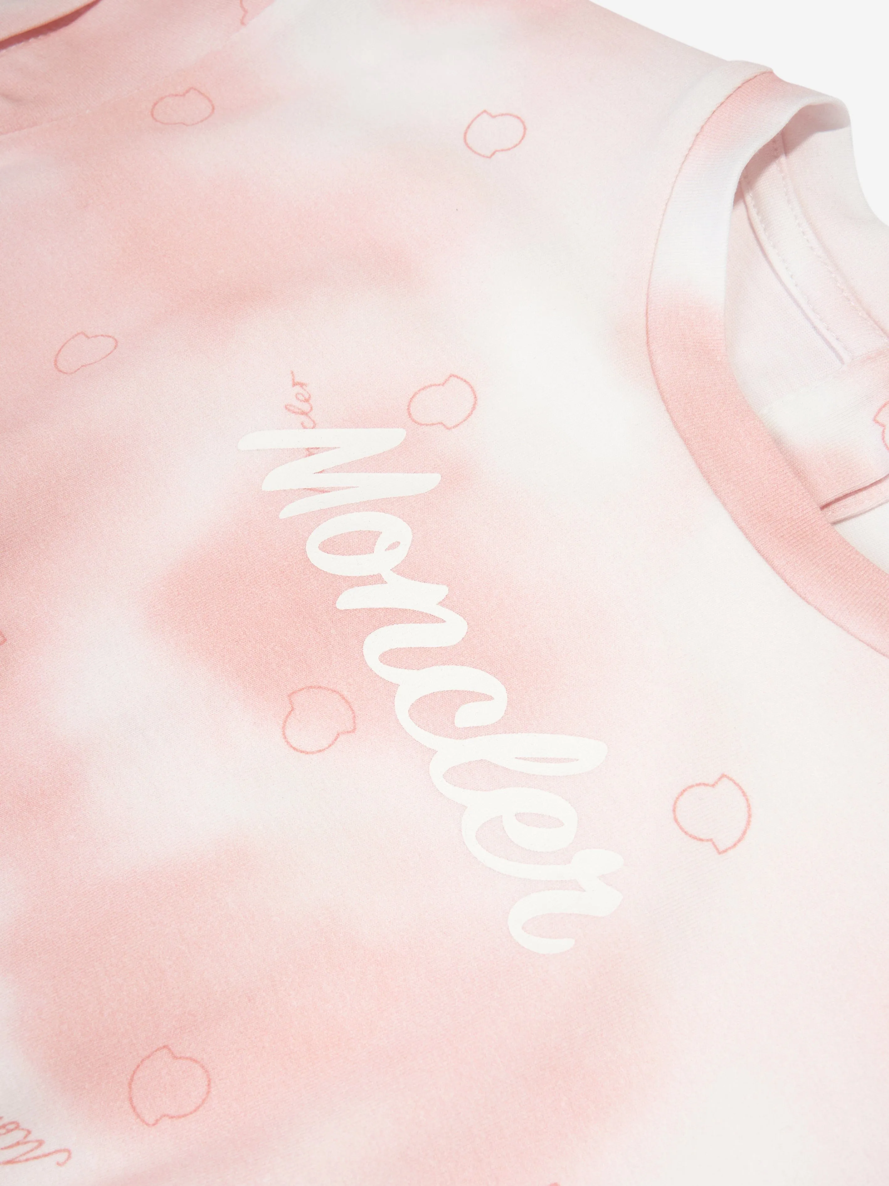 Moncler Enfant Baby Girls T-Shirt Dress in Pink