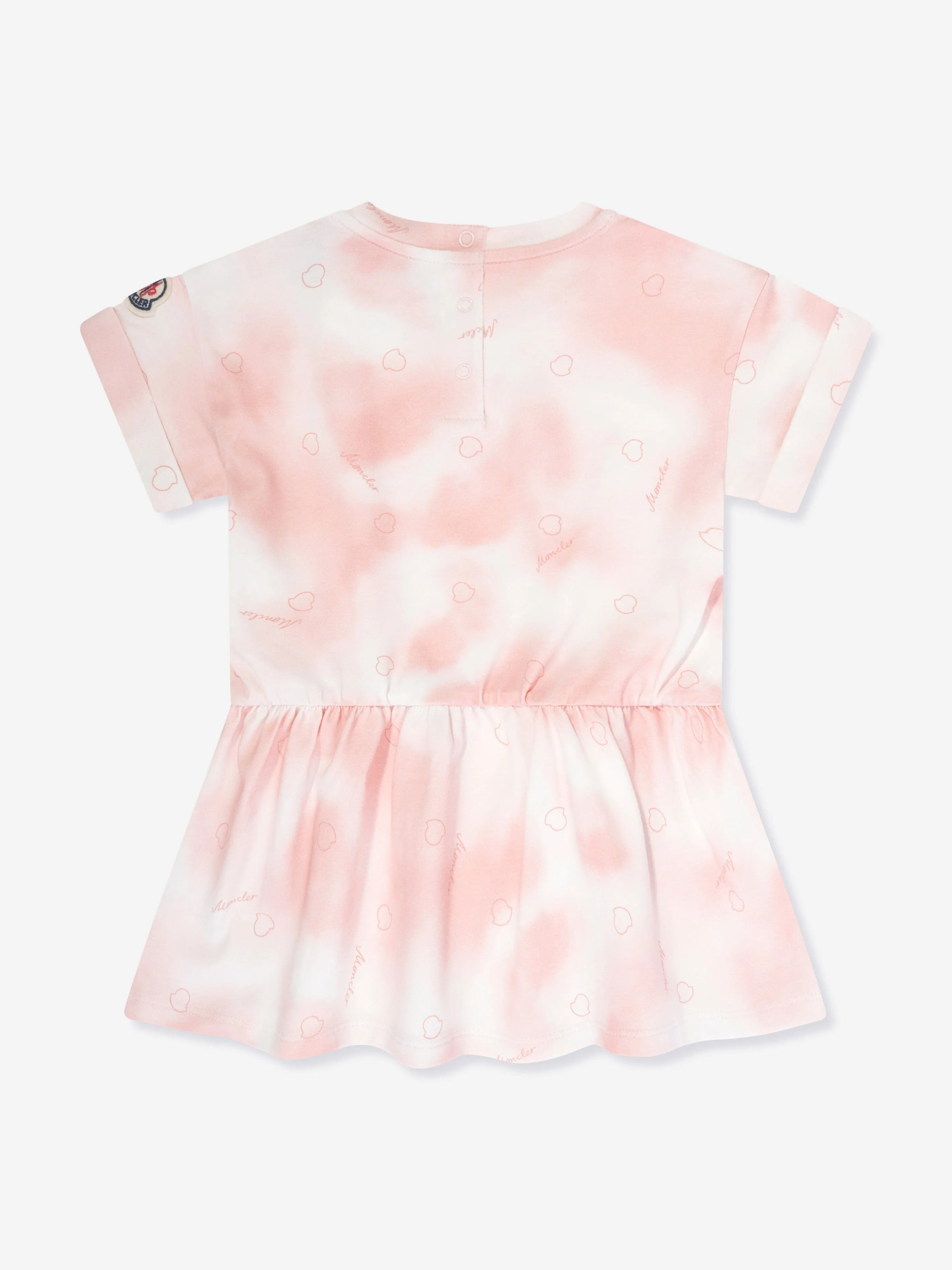 Moncler Enfant Baby Girls T-Shirt Dress in Pink