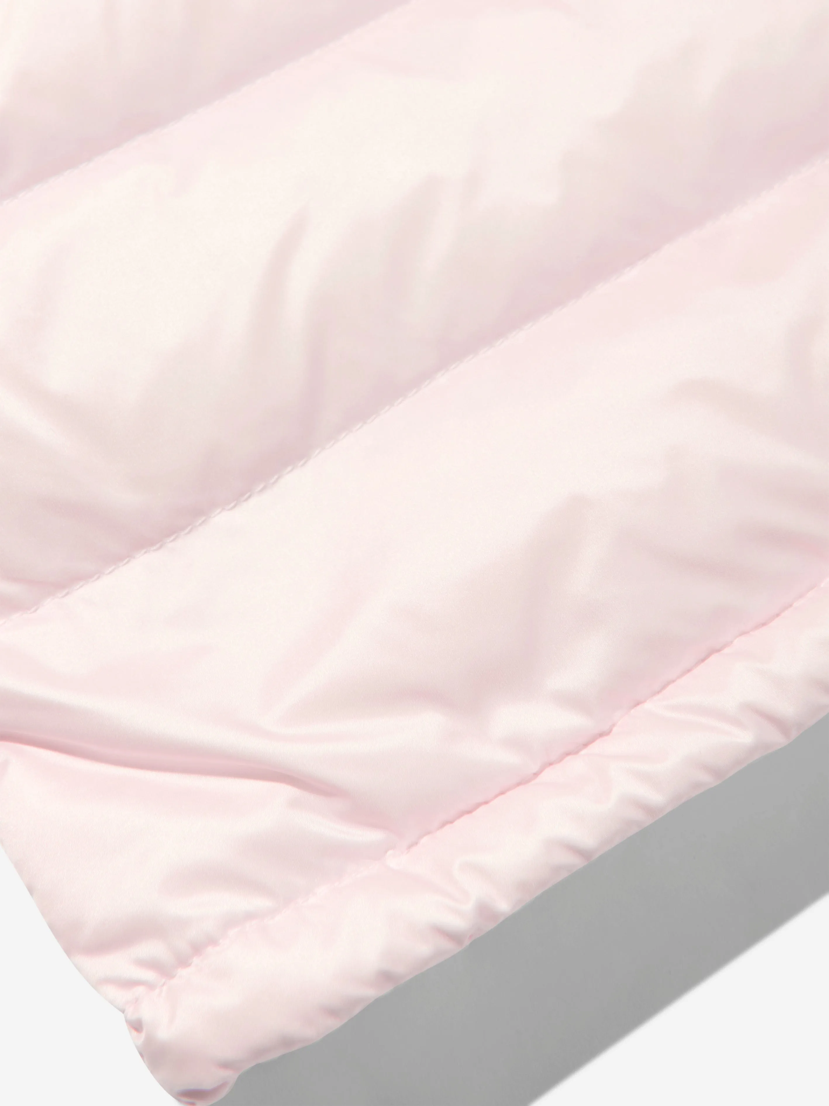 Moncler Enfant Girls Down Padded Dalles Jacket in Pink