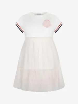 Moncler Enfant Girls Jersey & Tulle Dress