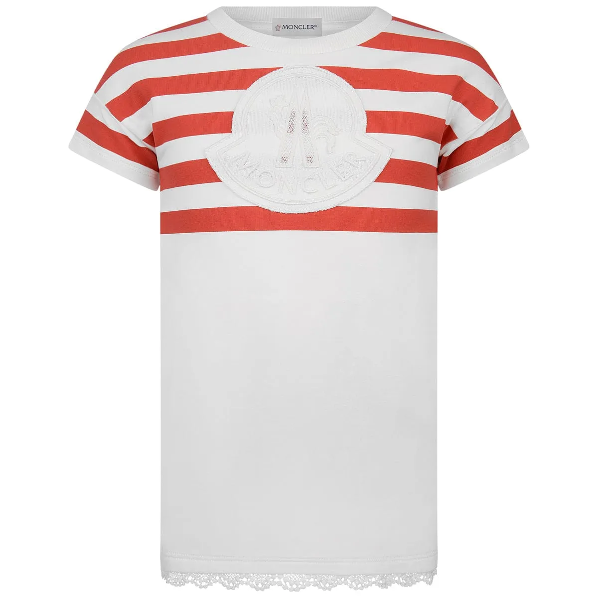Moncler Enfant Girls Striped Dress