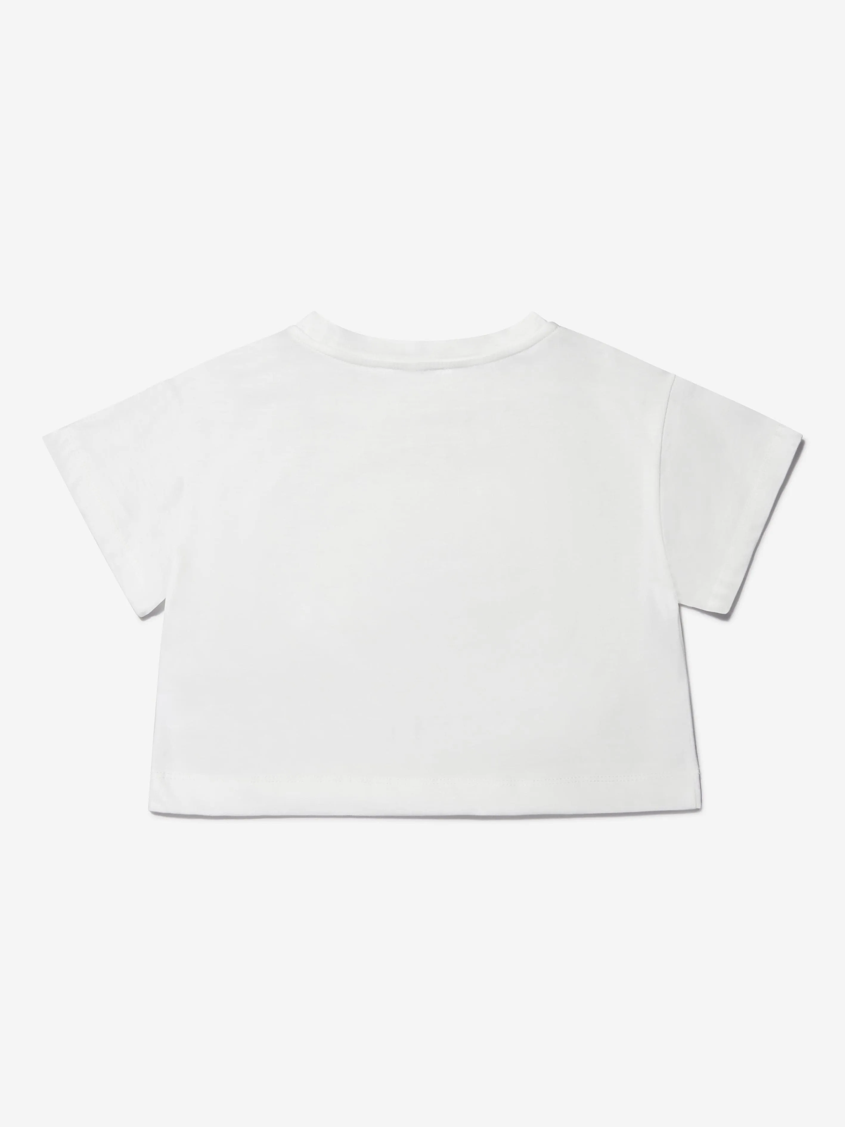 Monnalisa Girls Cotton Jersey Daisy Purse T-Shirt