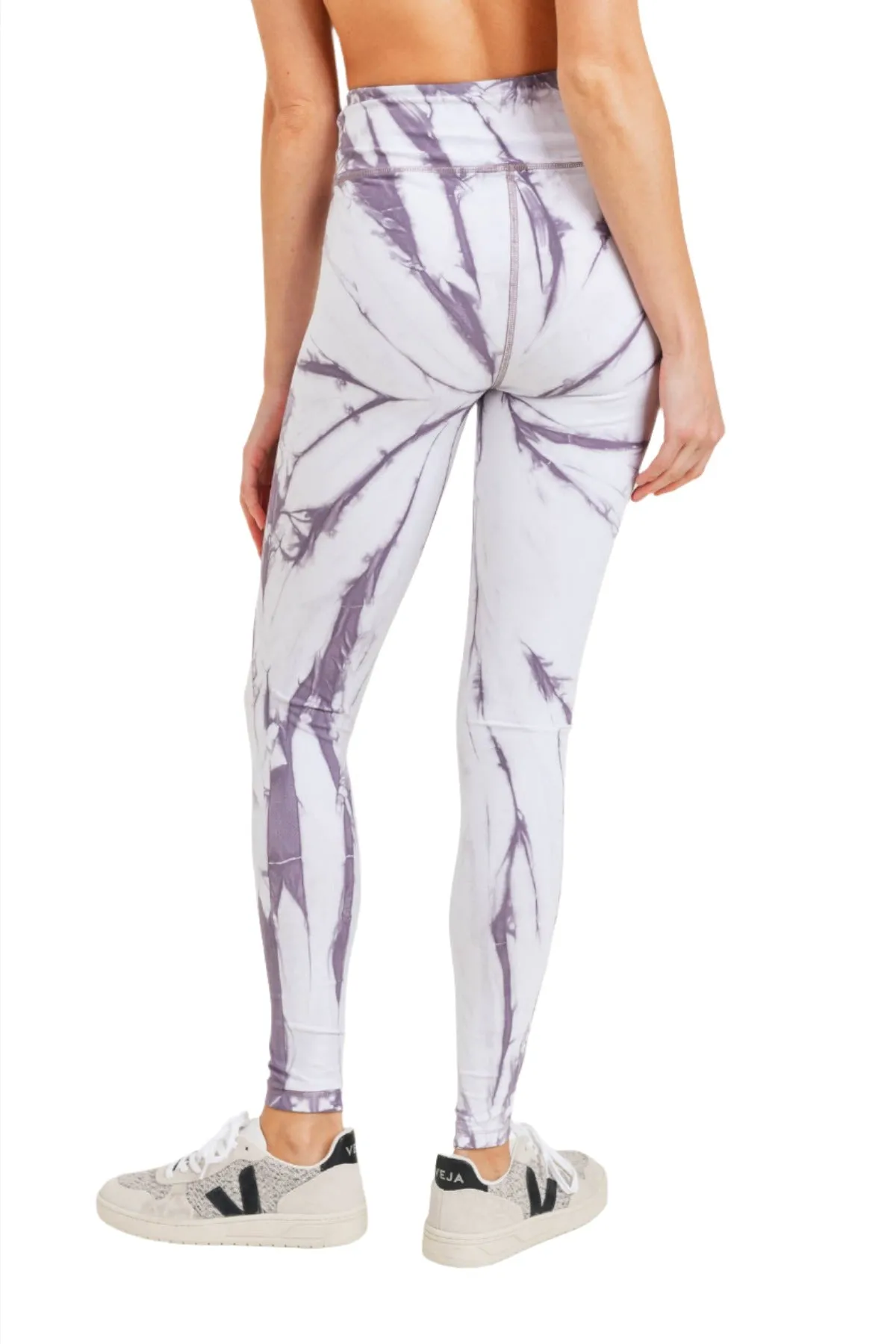 Mono B Tie-Dye Full Length High-Waist Leggings APH3053