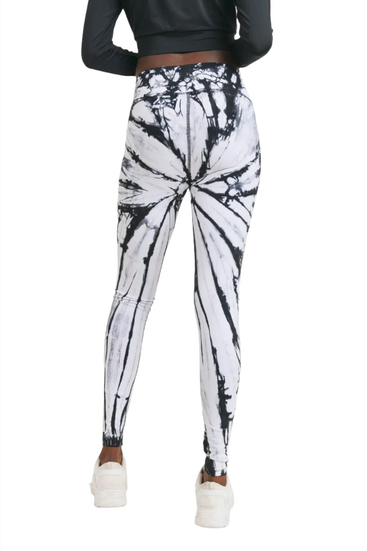 Mono B Tie-Dye Full Length High-Waist Leggings APH3053