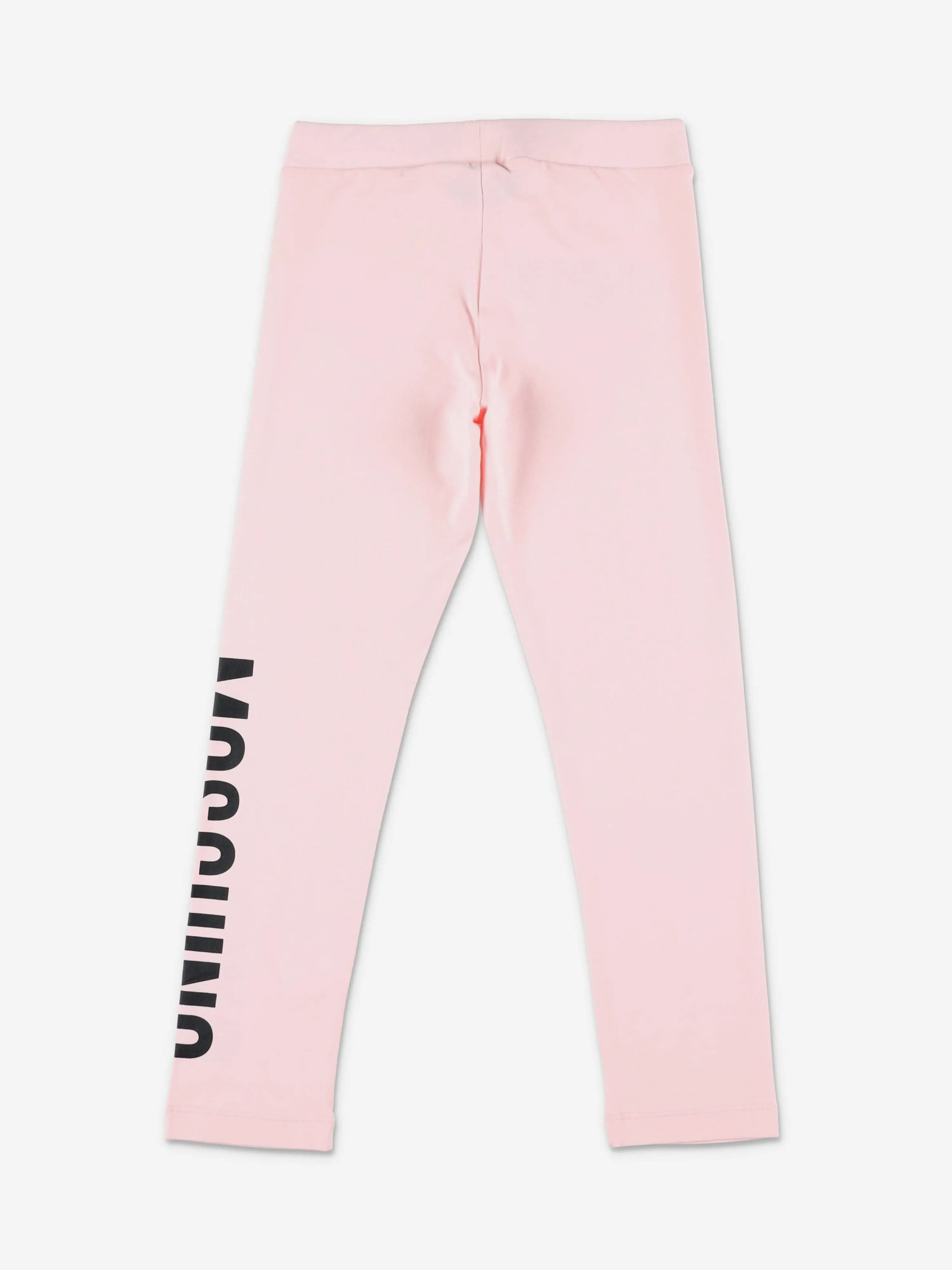 Moschino Girls Logo Leggings in Pink