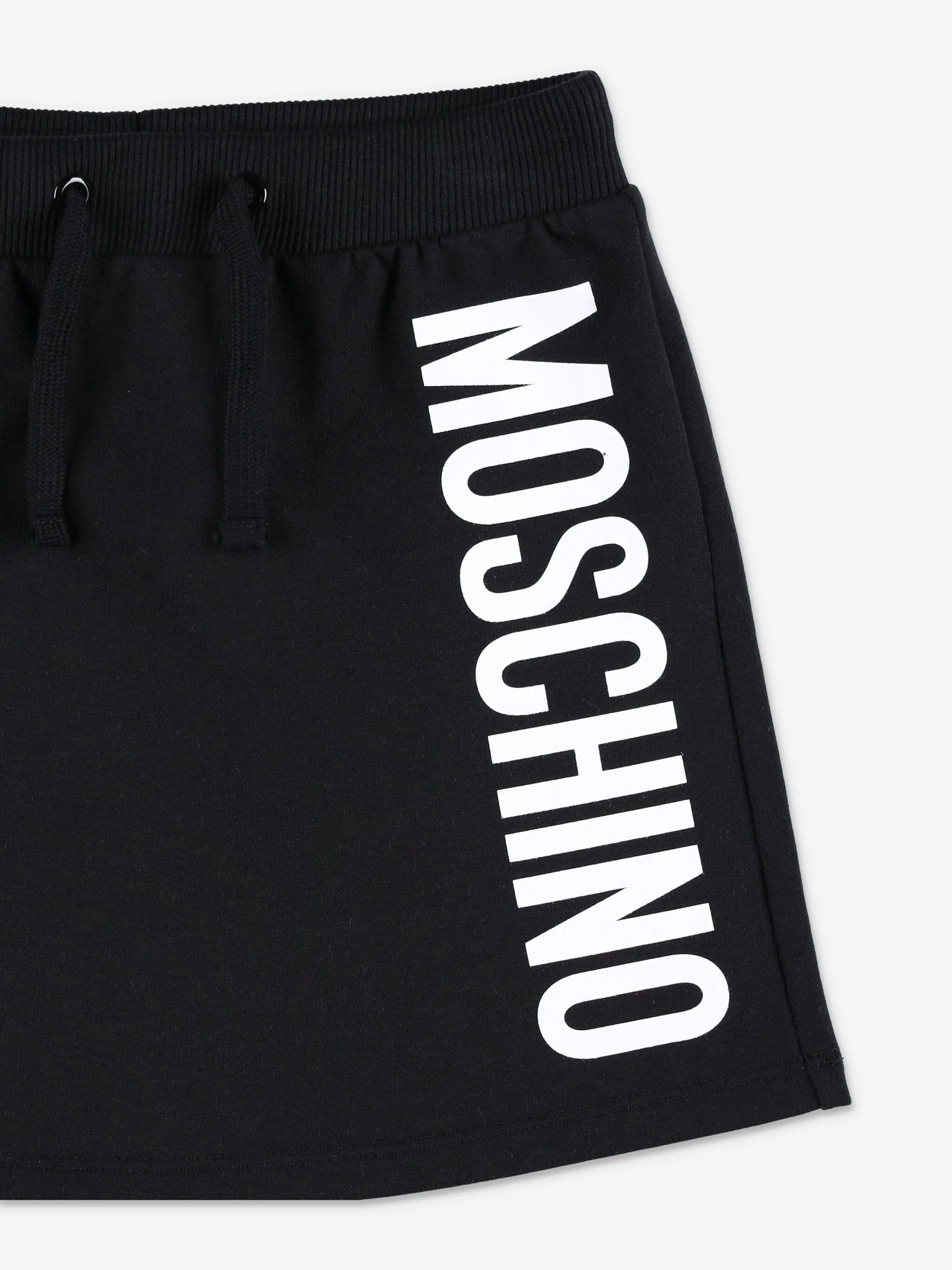 Moschino Girls Logo Skirt in Black