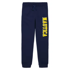 Nautica Boys’ Logo Graphic Jogger J Navy Nautica