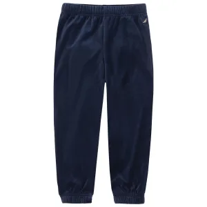 Nautica Girls' Velour Jogger (7-16) Navy Nautica