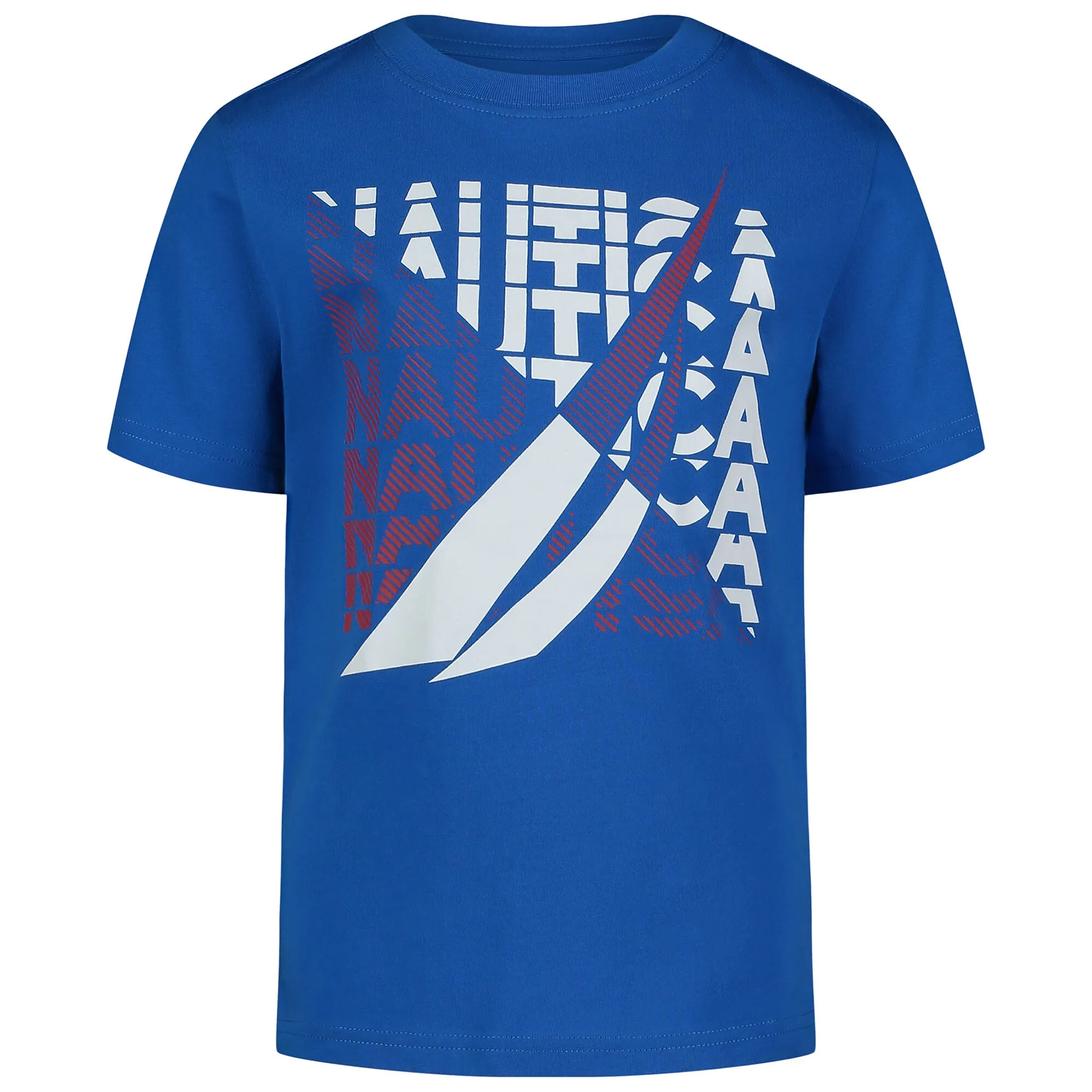 Nautica Little Boys' Square Shade Graphic T-Shirt True Navy Nautica