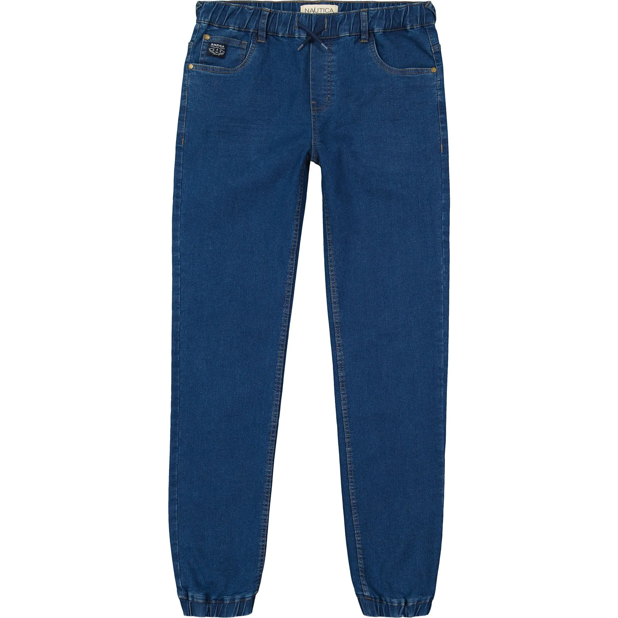 Nautica Toddler Boys’ Denim Jogger (2T-4T) Pure Deep Bay Wash Nautica