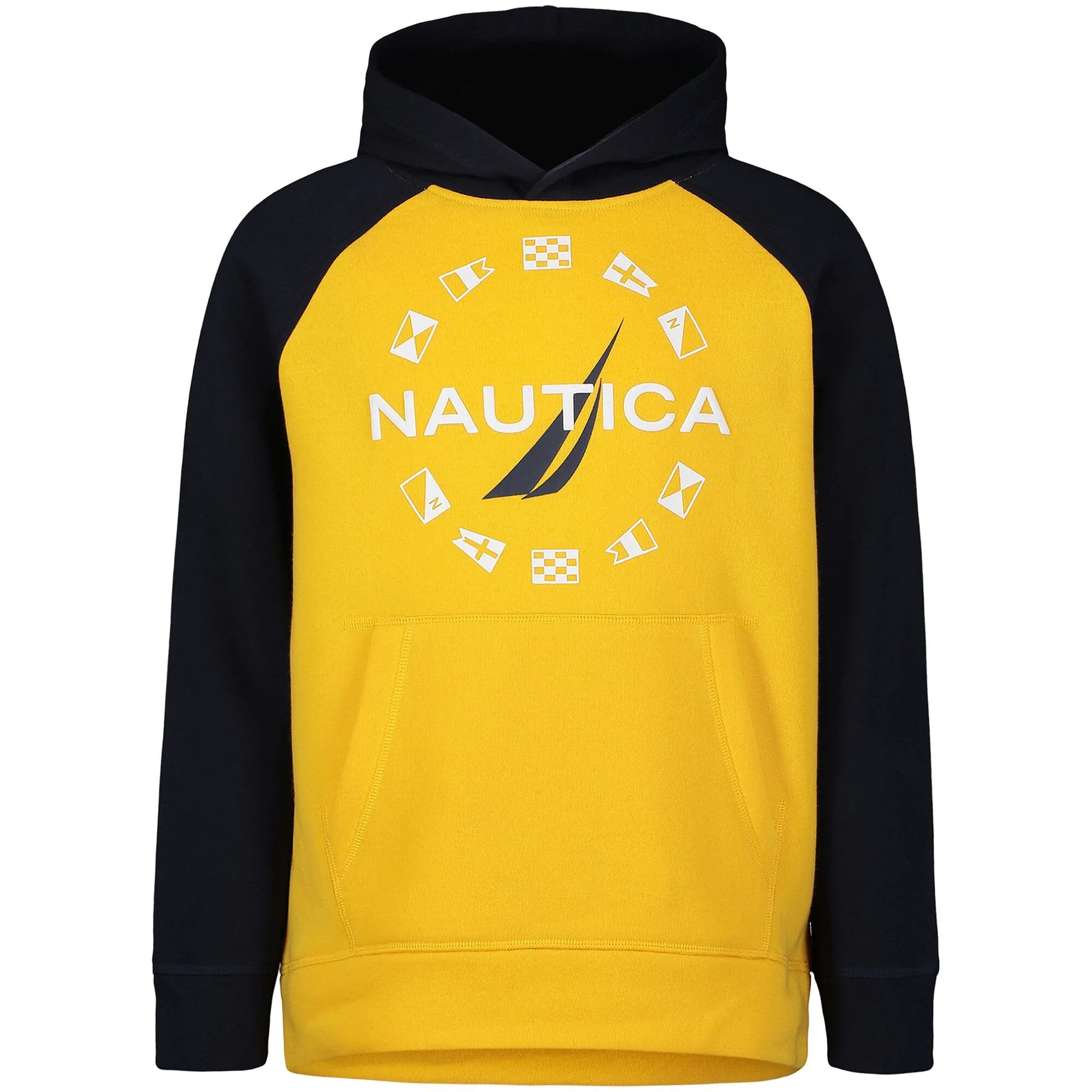 Nautica Toddler Boys' Flag Hoodie (2T-4T) Soft Yellow Nautica