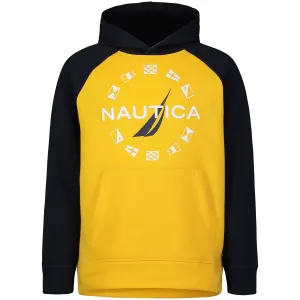 Nautica Toddler Boys' Flag Hoodie (2T-4T) Soft Yellow Nautica