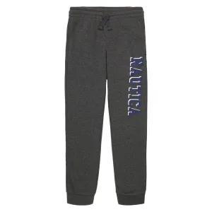 Nautica Toddler Boys’ Logo Graphic Jogger (2T-4T) Grey Heather Nautica