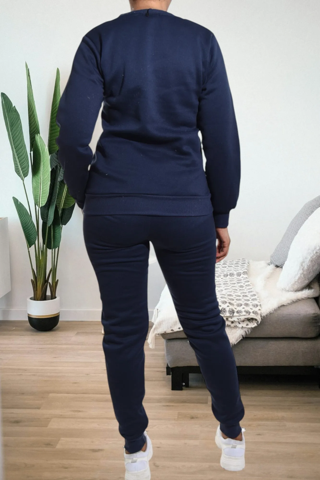 Navy California Fleece Tracksuit