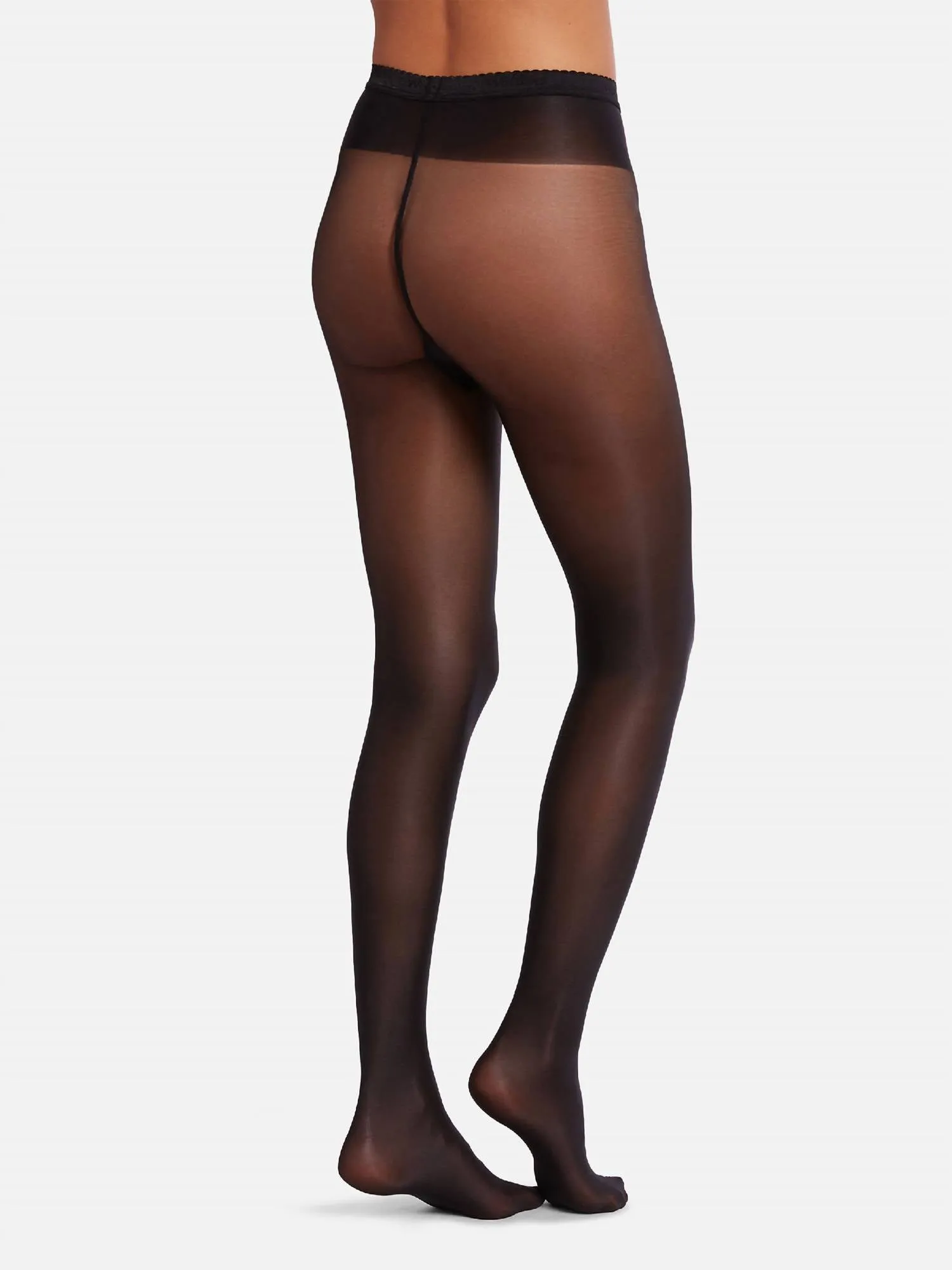 Neon Tights In Black