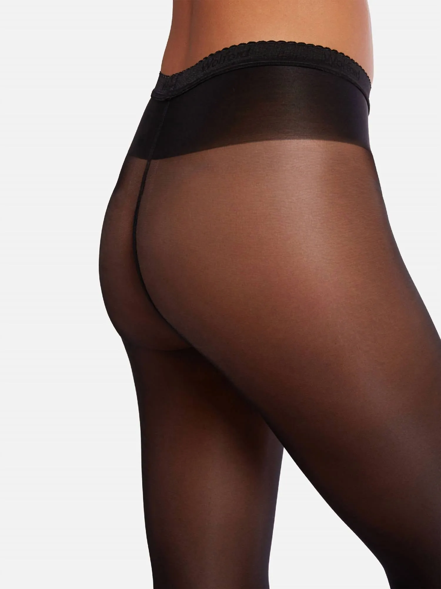 Neon Tights In Black