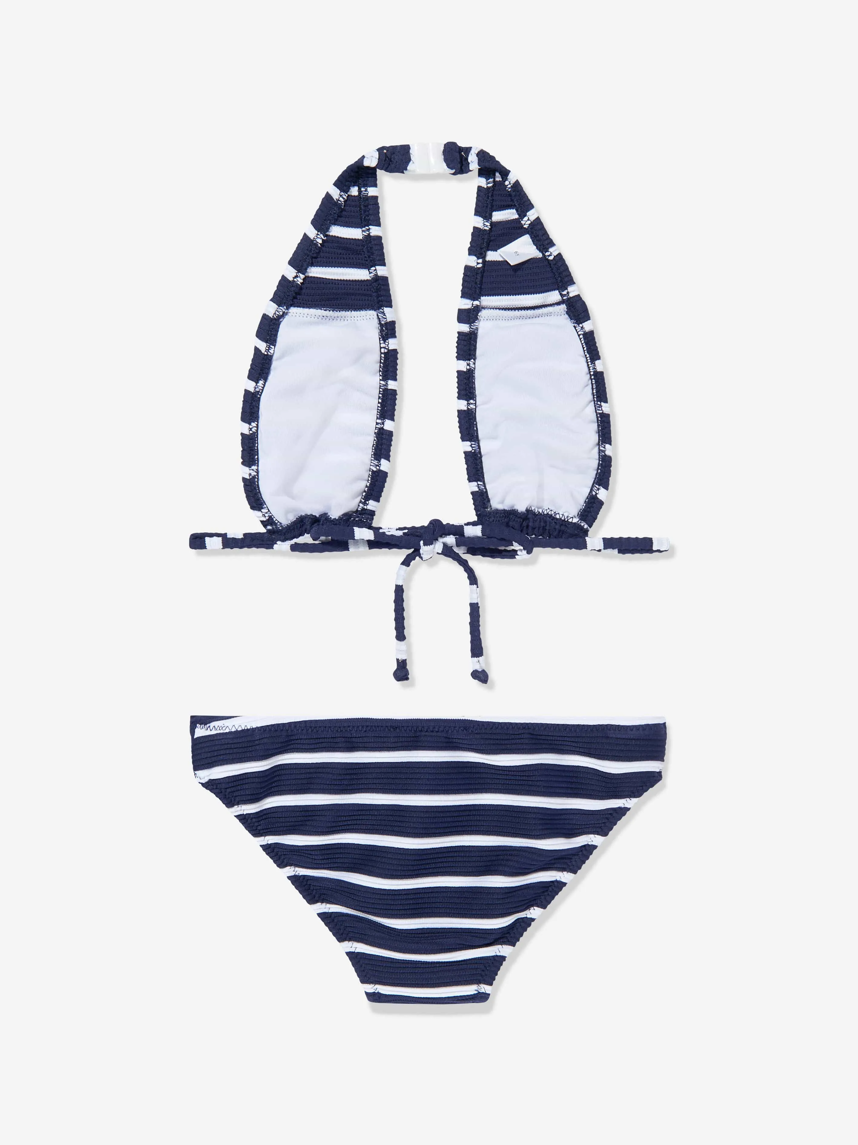 Nessi Byrd Girls Melo Bikini in Navy