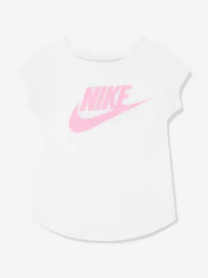 Nike Girls Futura T-Shirt in White