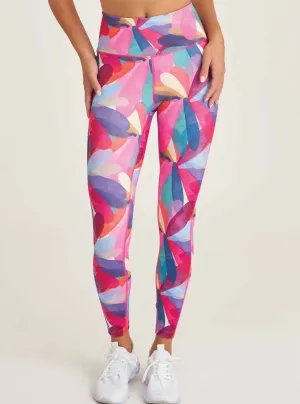 Overlap Pocket 7/8 Leggings In Petal Print