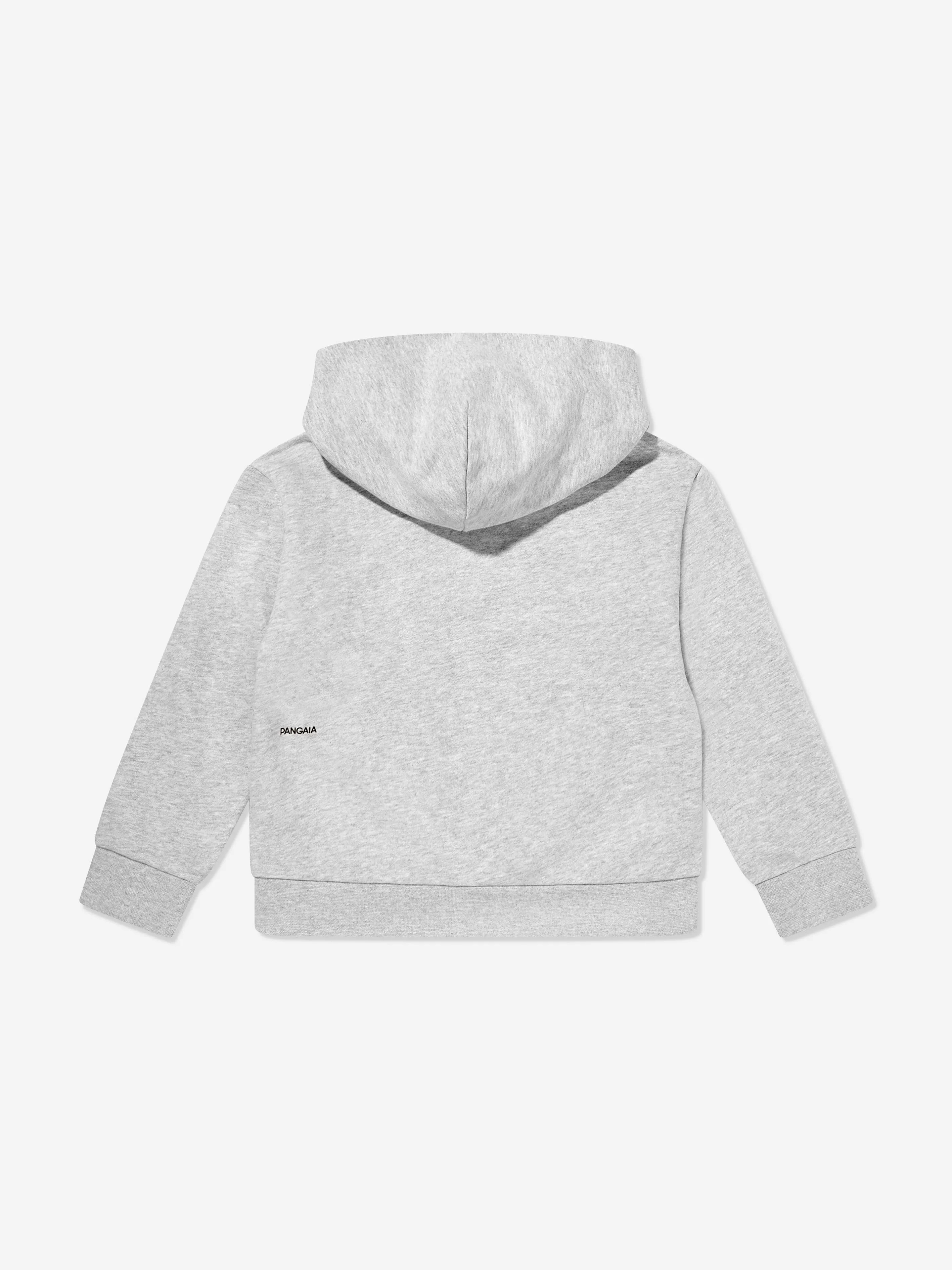 PANGAIA Kids 365 Midweight Hoodie in Grey