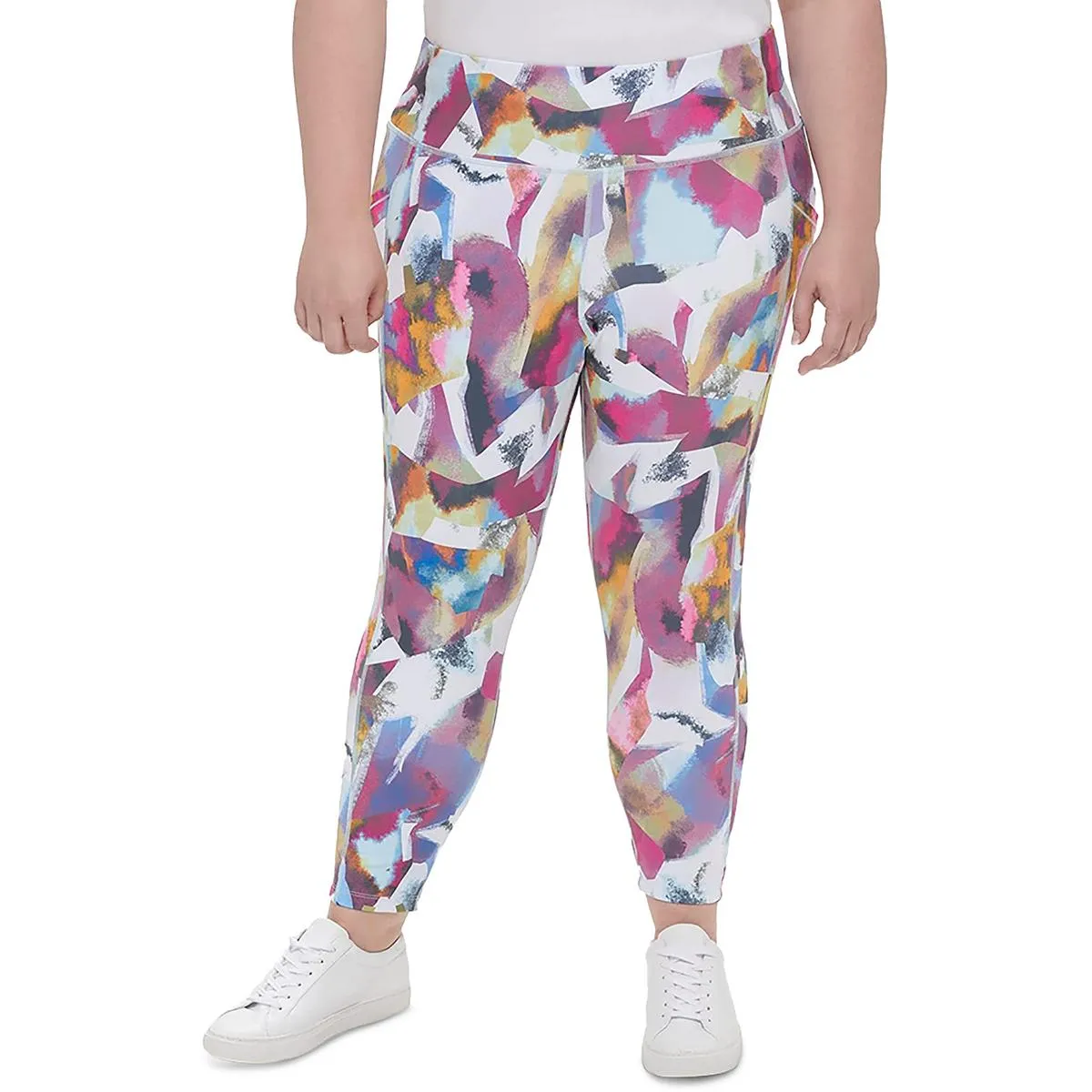 Plus Womens Fitness Workout Athletic Leggings