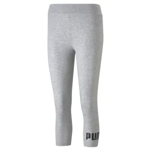PUMA Women's Essentials 3/4 Logo Leggings