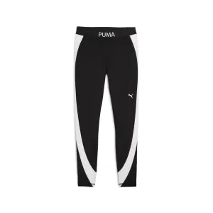 PUMA Women's STRONG High-Waisted 7/8 Color Block Tights