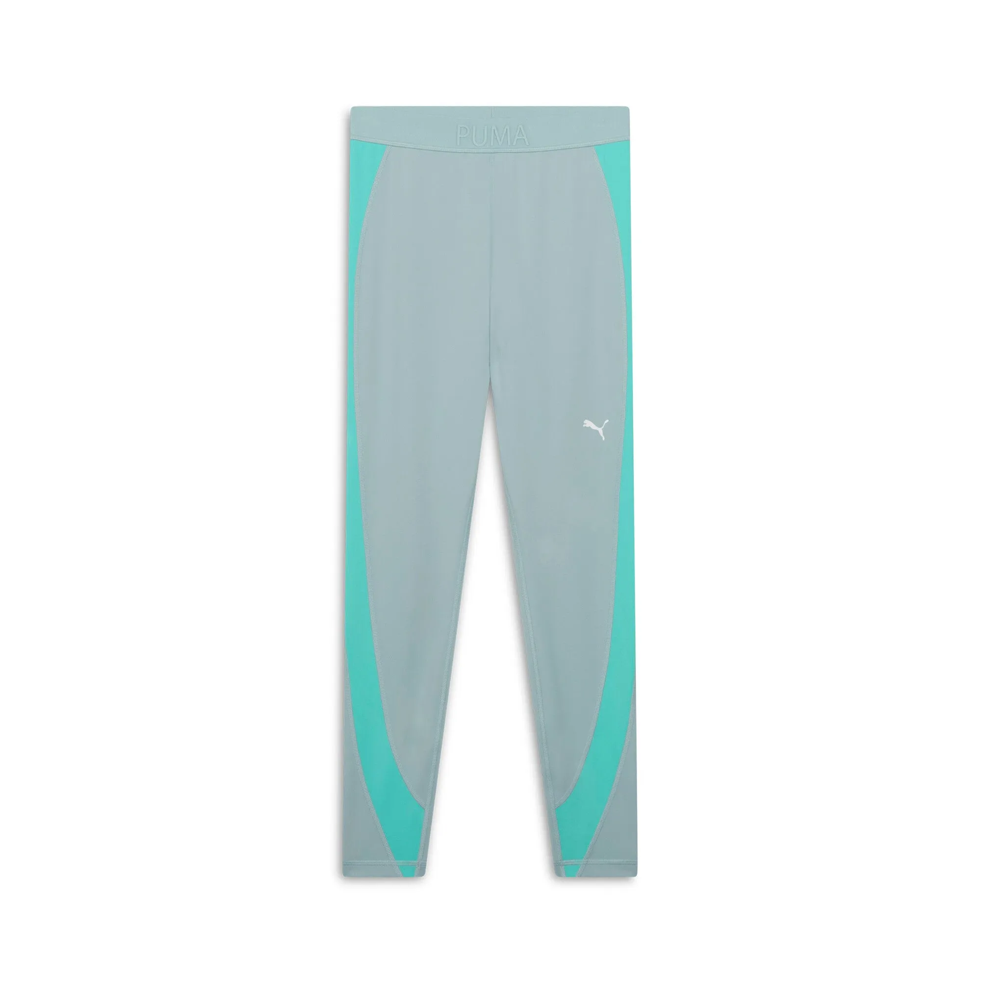 PUMA Women's STRONG High-Waisted 7/8 Color Block Tights