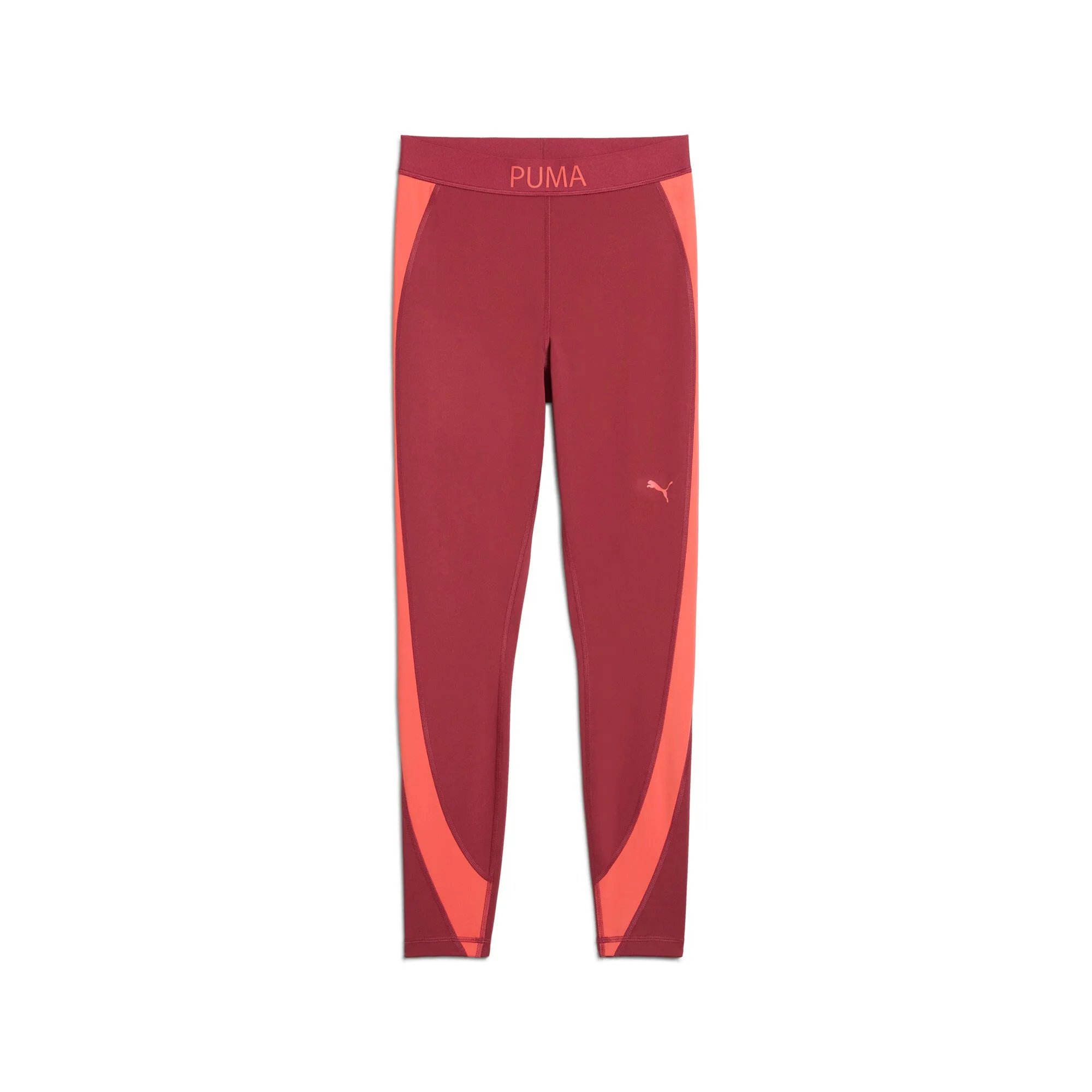 PUMA Women's STRONG High-Waisted 7/8 Color Block Tights