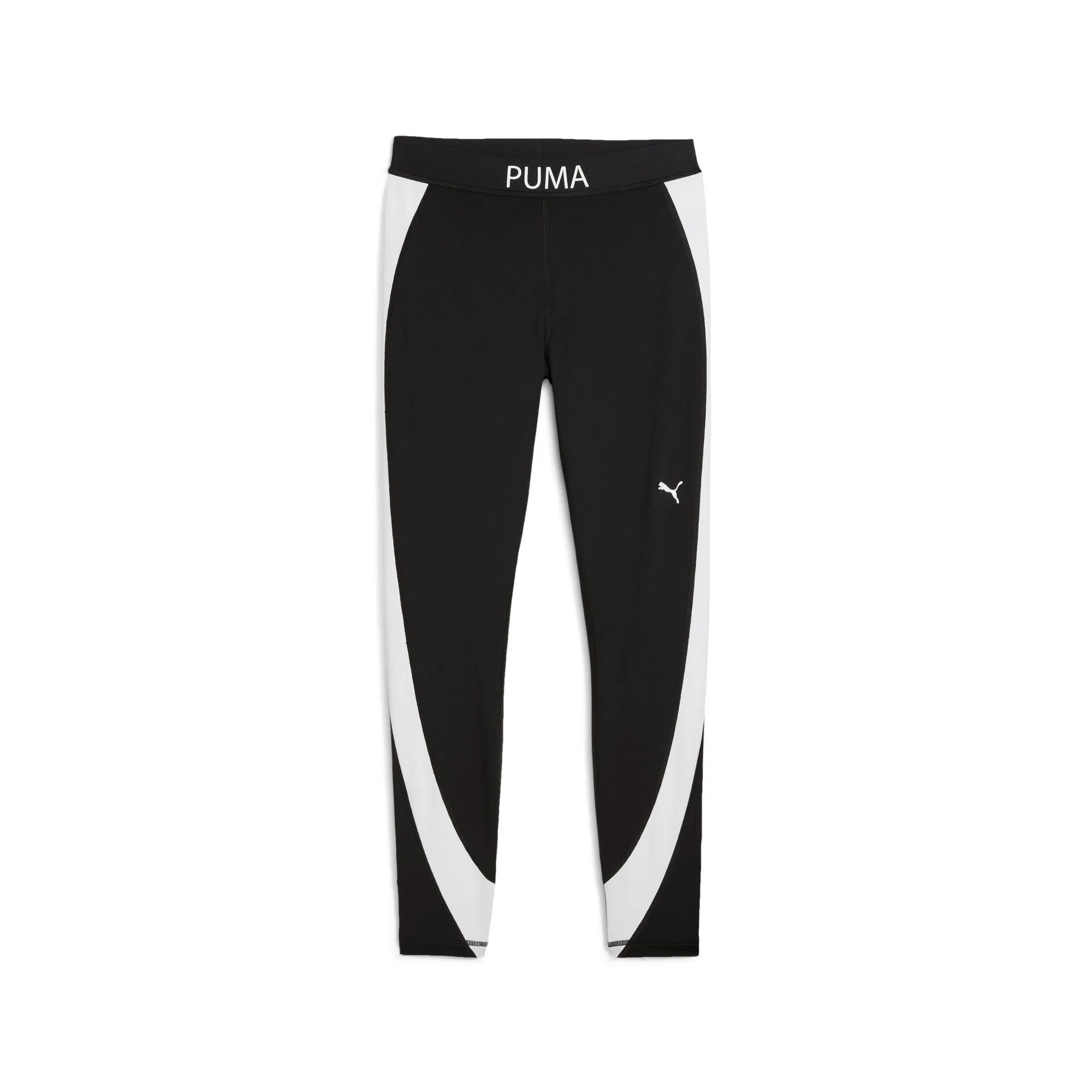PUMA Women's STRONG High-Waisted 7/8 Color Block Tights