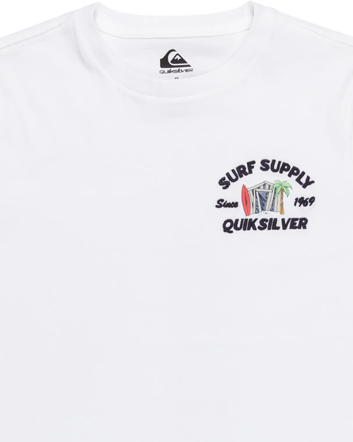 Quiksilver Clothing Boys Surf Shacky T-Shirt in White