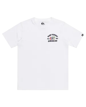 Quiksilver Clothing Boys Surf Shacky T-Shirt in White