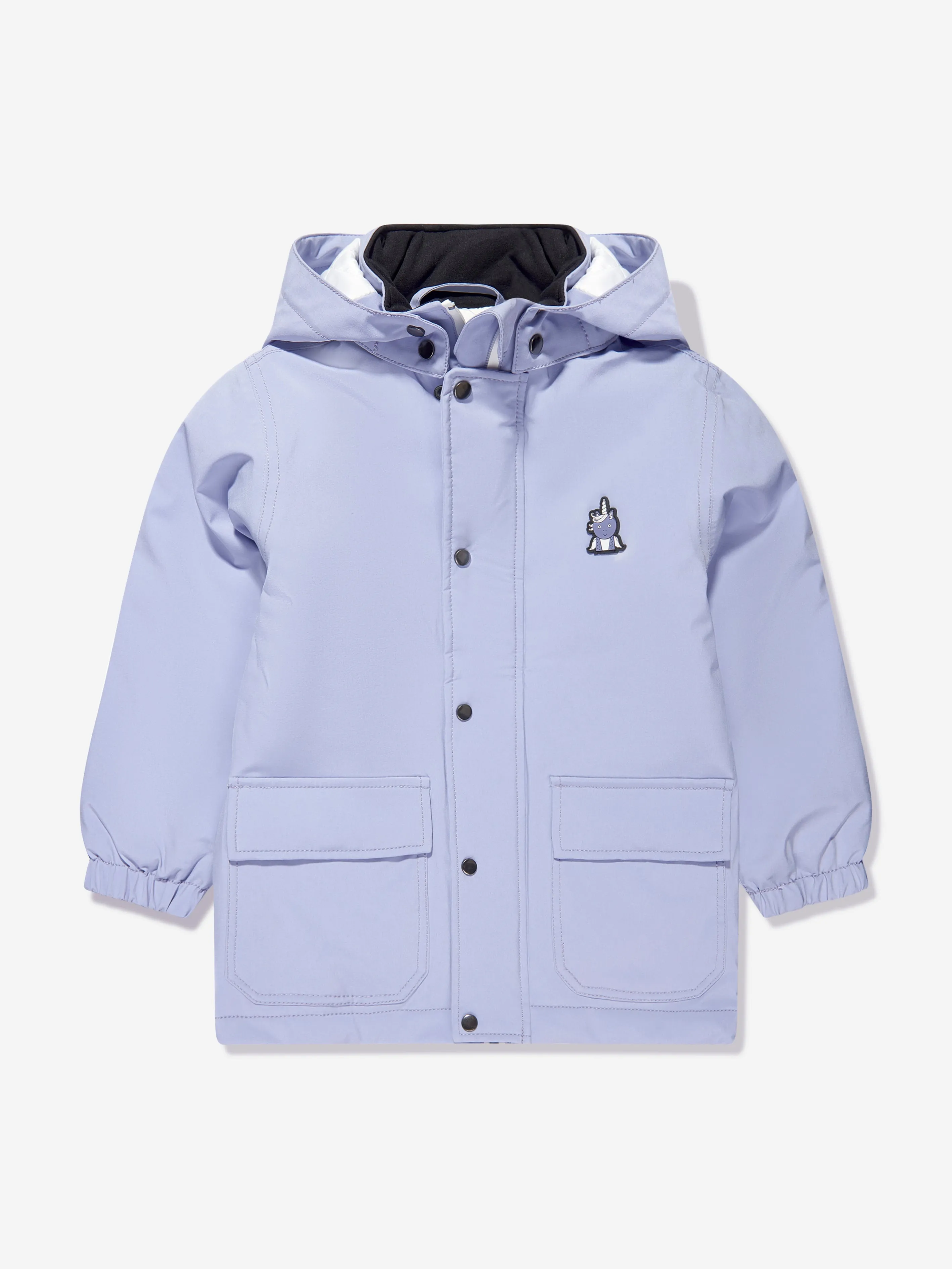 Roarsome Girls Sparkle The Unicorn Puddlesuit in Purple
