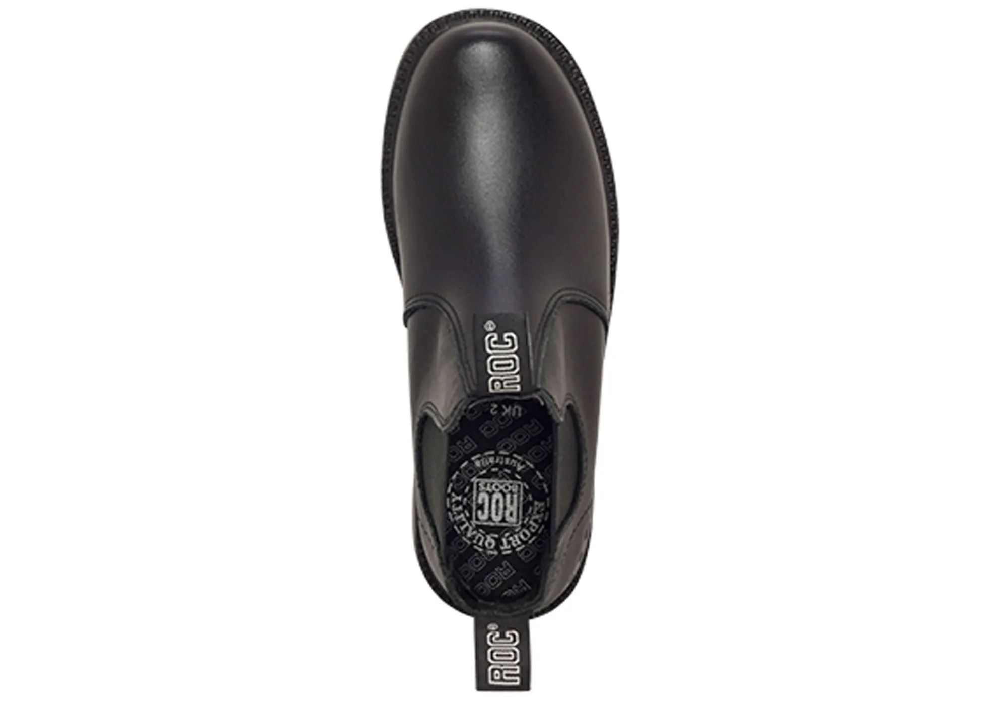 Roc Jeepers Junior Kids Comfortable Pull On Leather Boots Roc Shoes