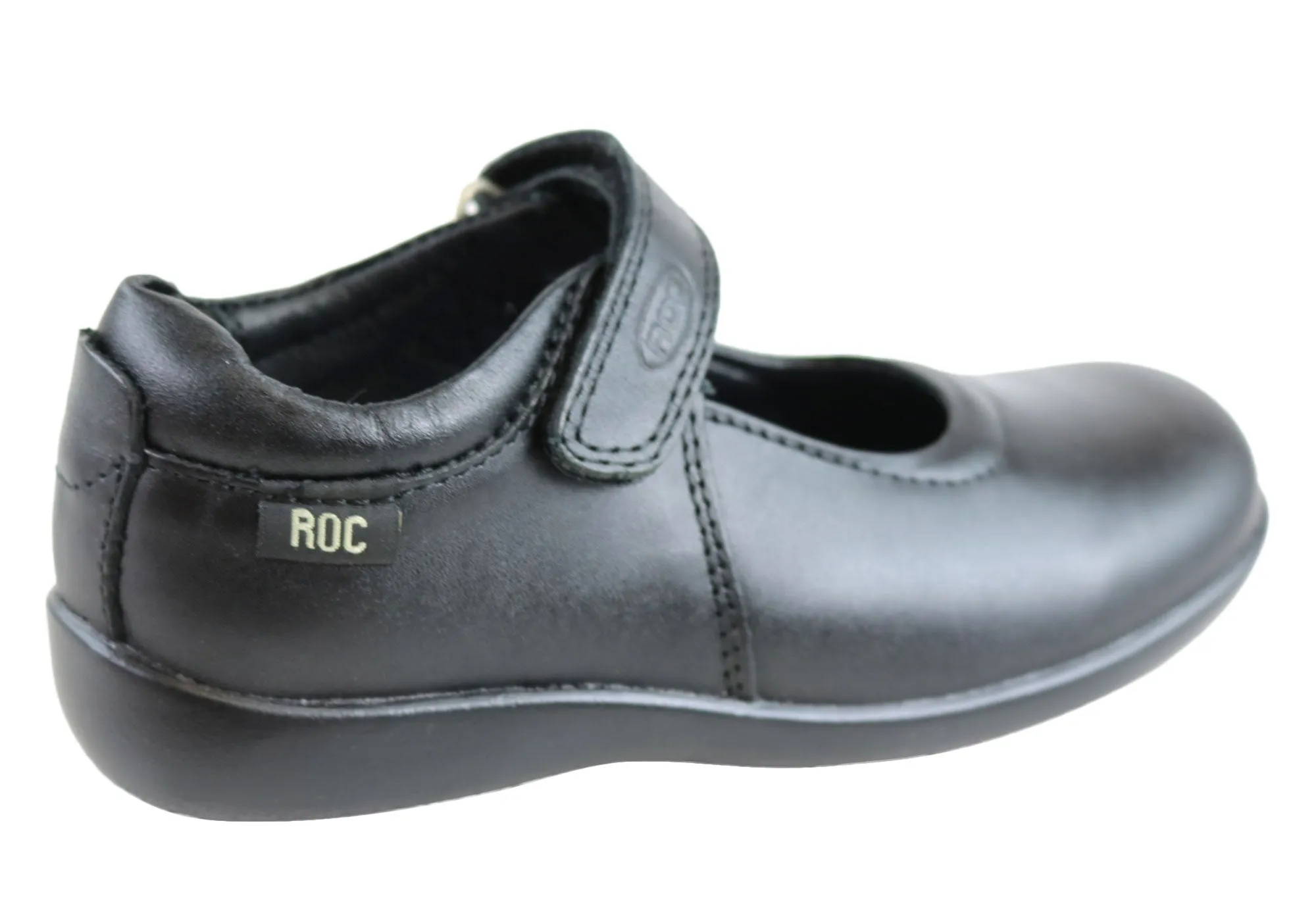 Roc Juliette Junior Girls Comfortable Leather Mary Jane School Shoes Roc Shoes