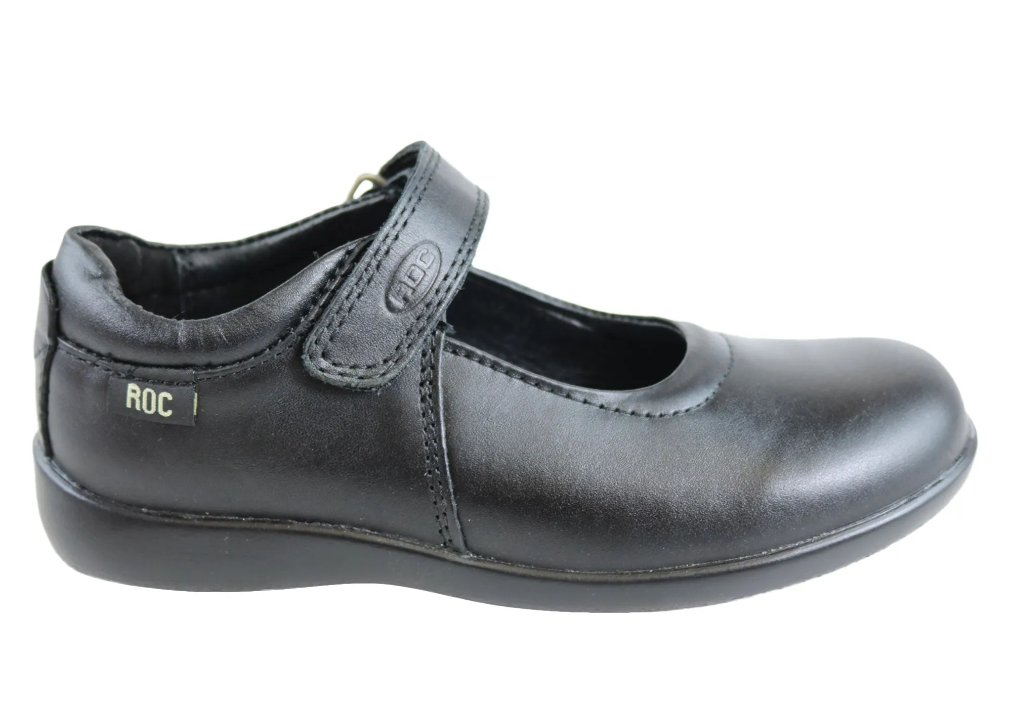 Roc Juliette Junior Girls Comfortable Leather Mary Jane School Shoes Roc Shoes